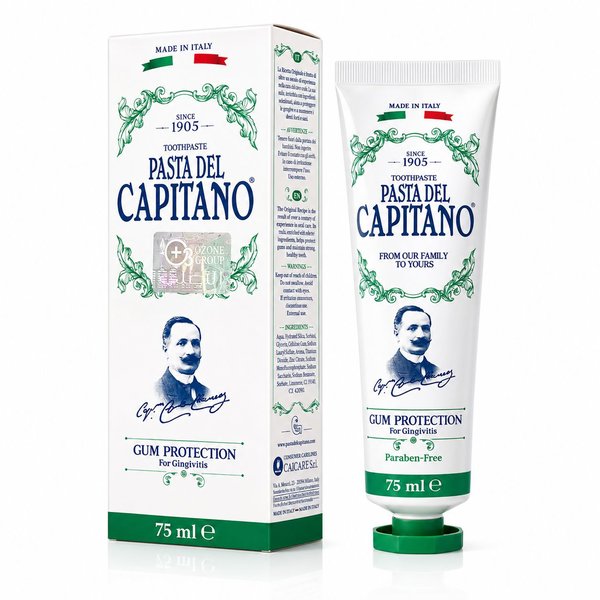 CAPITANO Gum Protection For Gingivitis Toothpaste 75ml كابيتانو معجون اسنان
