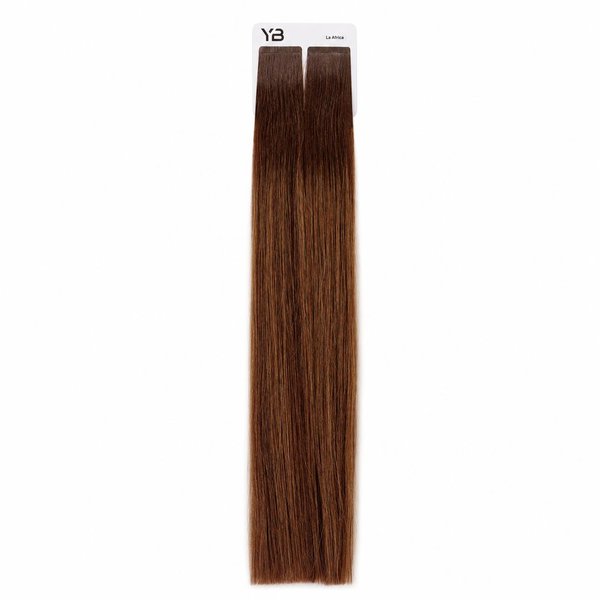 YOUMI BEAUTY La Africa– Tape-In Hair Extensionl يومي بيوتي اكستينشن للشعر بدرجة الاشقر الداكن