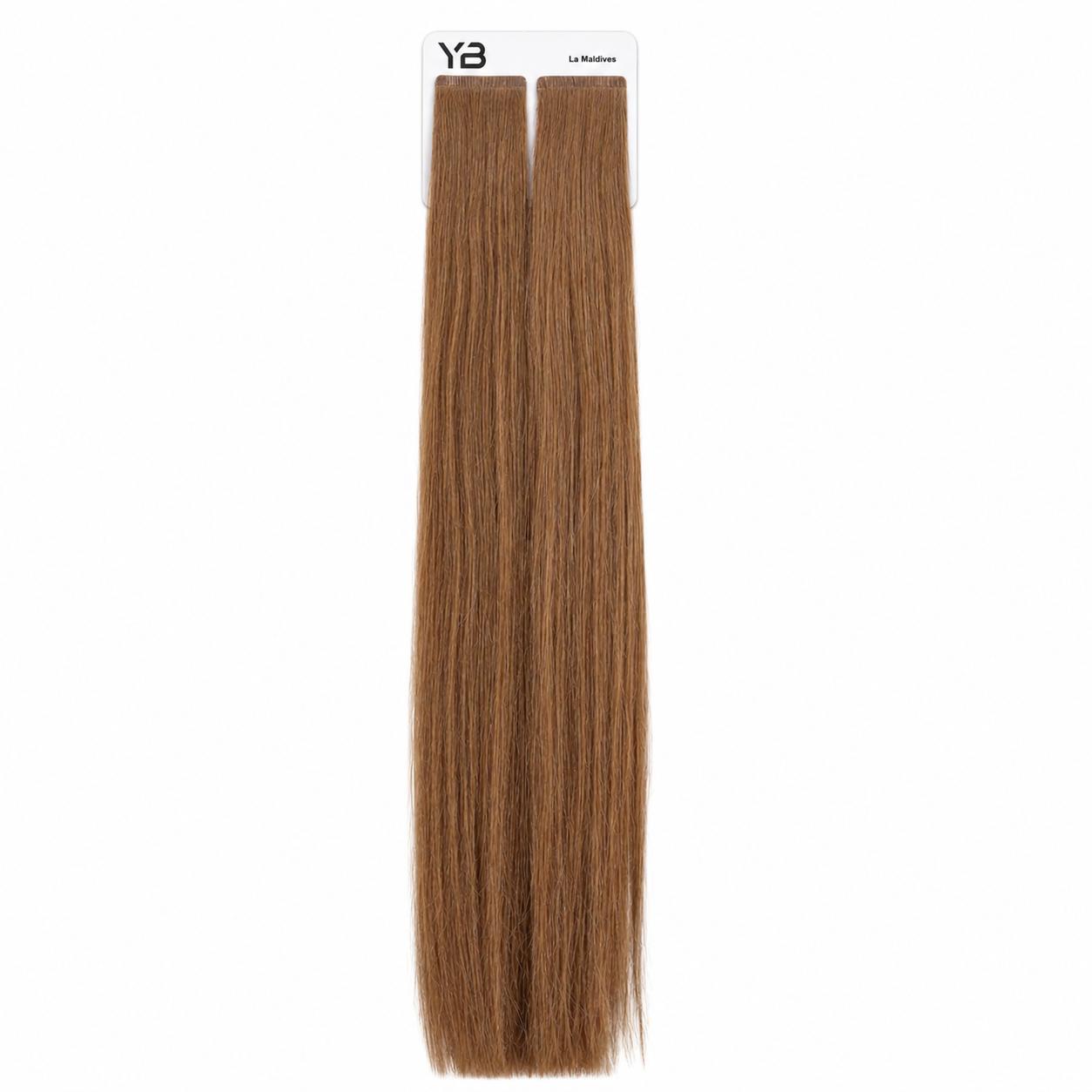 YOUMI BEAUTY La Maldives – Tape-In Hair Extension - New يومي بيوتي اكستينشن للشعر بدرجة الذهبي الفاتح