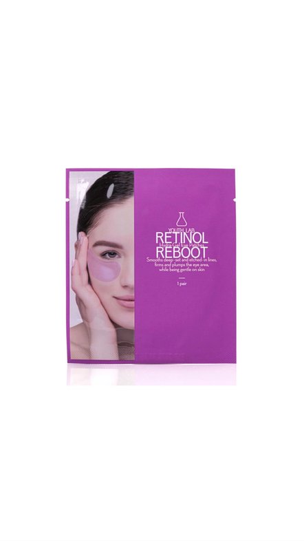 YOUTH LAB RETINOL REBOOT HYDRA-GEL EYE PATCHES - 1 pair يوث لاب لصقات للعناية بمنطقة حول العينين 