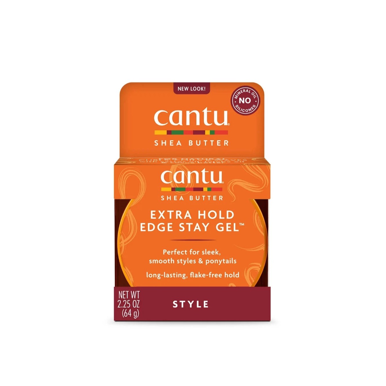 CANTU Shea Butter Extra Hold Edge Stay Gel كانتو جل مثبت للشعر
