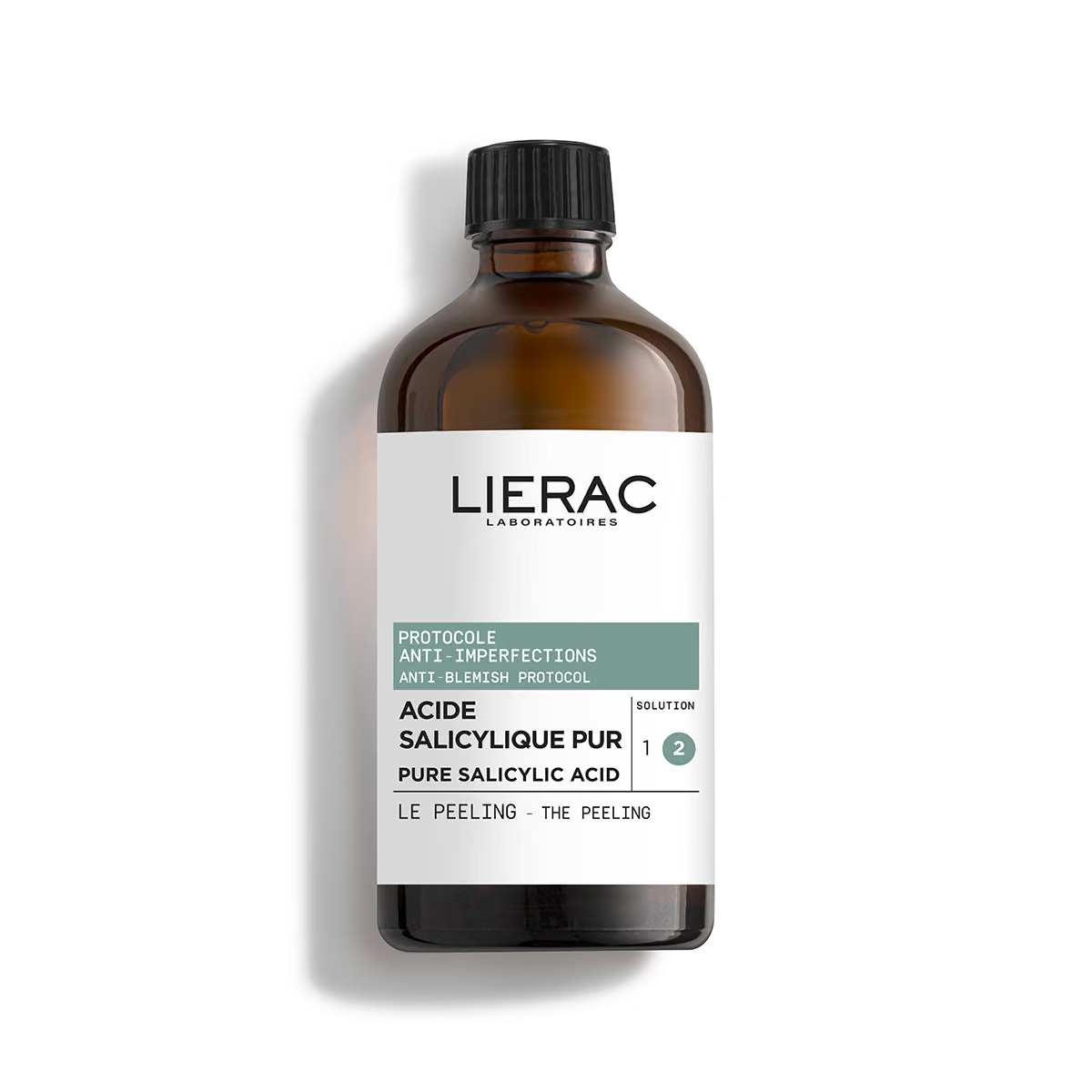 LIERAC Protocole Anti-Imperfections Acide Salicylique Pur Le Peeling 100 ml لايراك مقشر منقي للبشرة يساعد على تقليل الحبوب والرؤوس السوداء