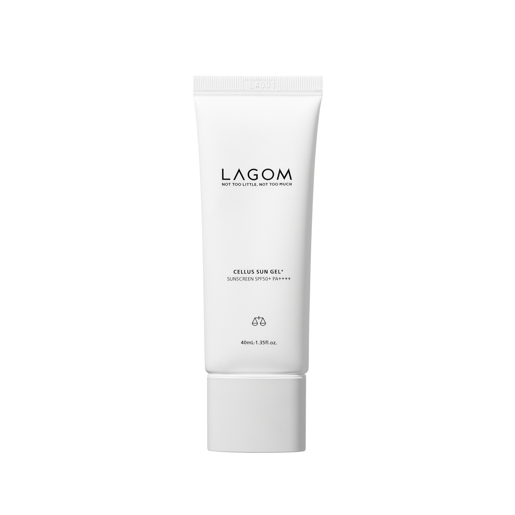 LAGOM Cellus Sun Gel+ Sunscreen SPF50+ PA++++ 40ml لاكوم جل واقي من اشعة الشمس مرطب للبشرة