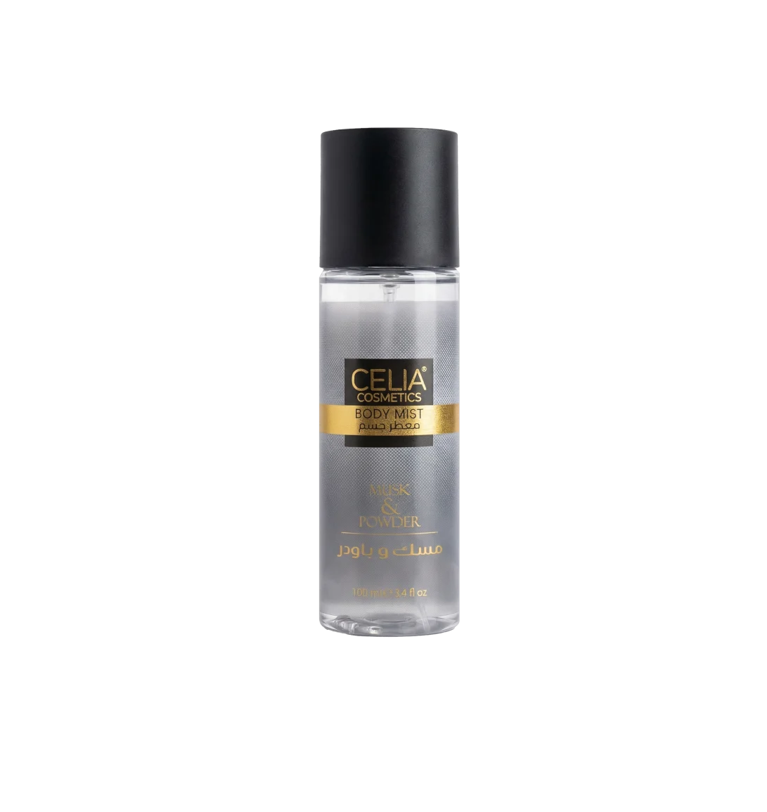 CELIA COSMETICS Body Mist Musk & Powder 100ml سيليا عطر مسك بودري فاخر للجسم