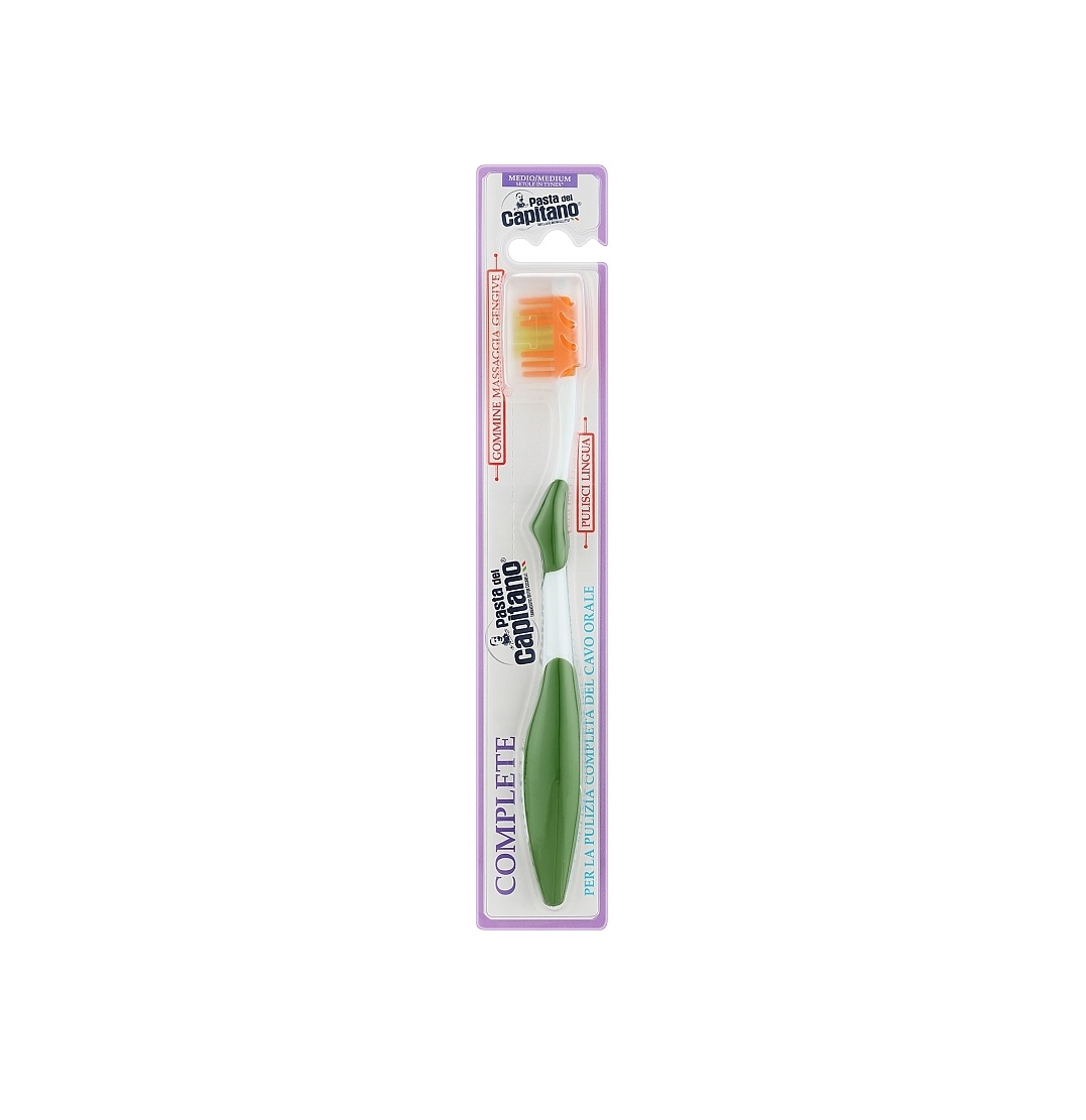 CAPITANO Complete Toothbrush - Medium كابيتانو فرشة اسنان