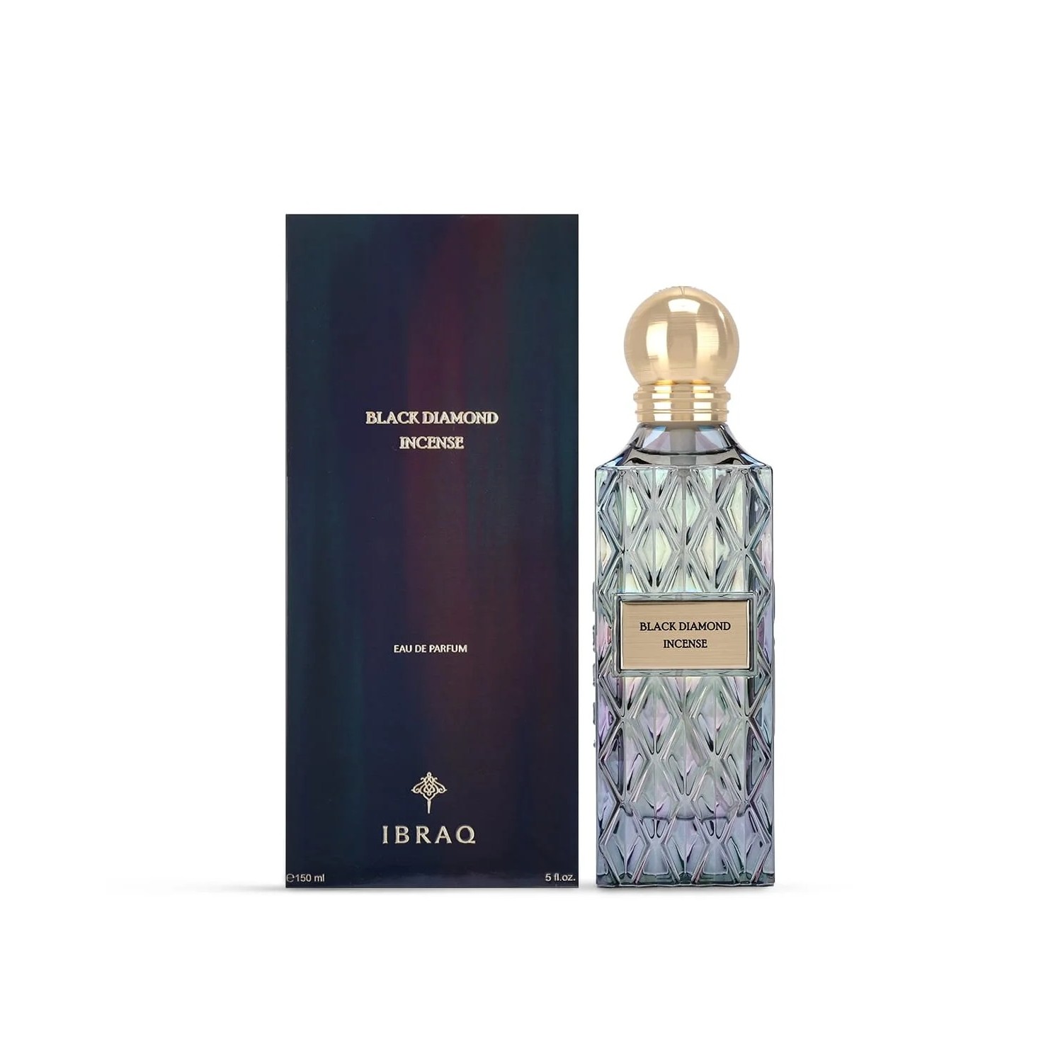 IBRAQ Black Diamond Incense Eau De Parfum for Unisex 150ml  ابراق عطر للرجال والنساء