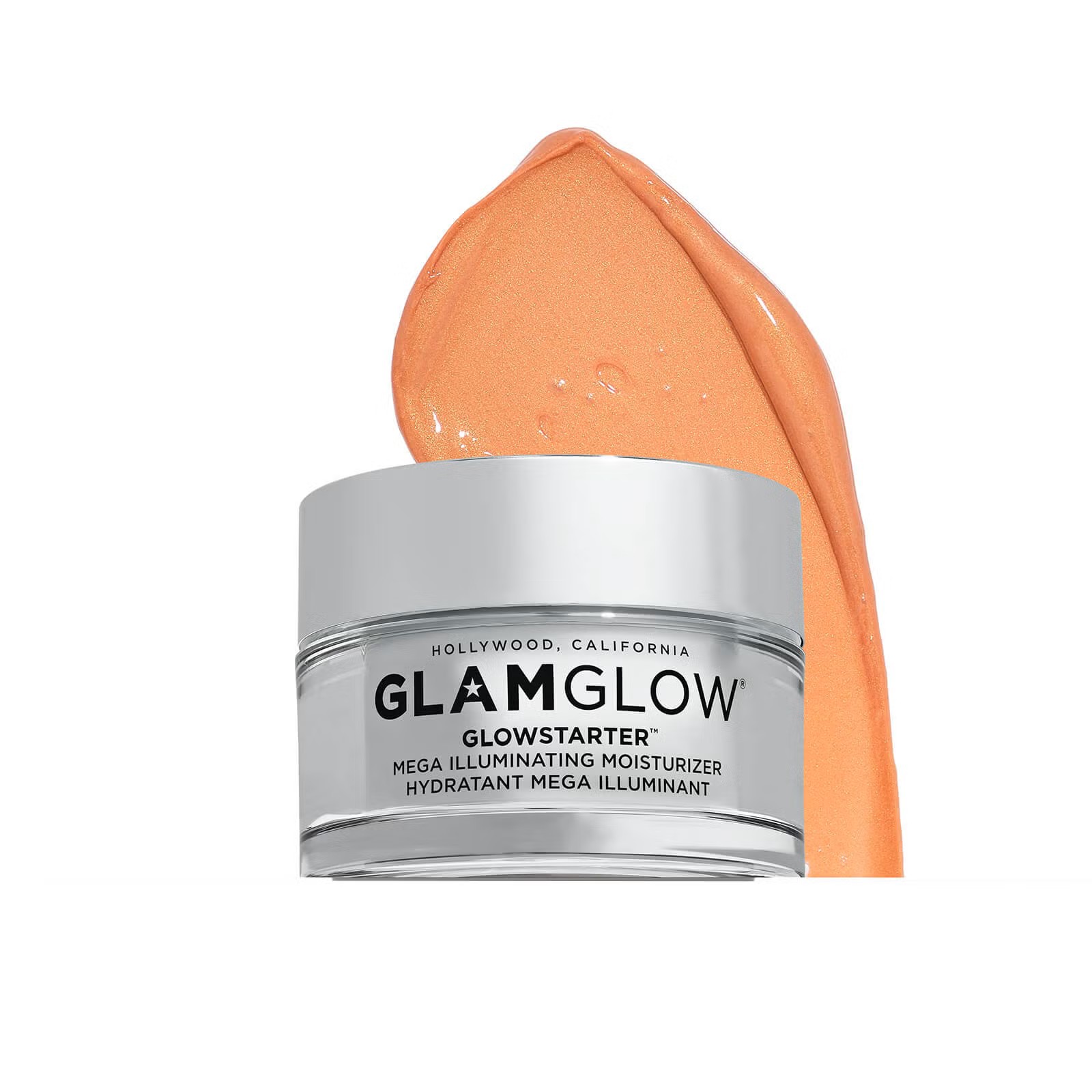 GLAMGLOW GLOWSTARTER Mega Illuminating Moisturizer 50ml - sun glow كلام كلو كريم يرطب البشرة ويمنحها إشراقة لؤلؤية