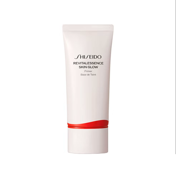 SHISEIDO Revitalessence Skin Glow 30ml شيسيدو برايمر يمنح البشرة إشراقة وترطيبًا ويُنعّم المسام