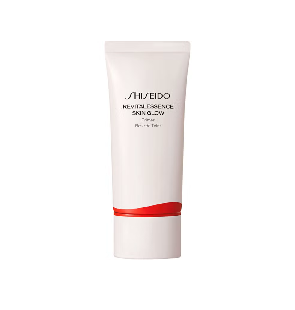 SHISEIDO Revitalessence Skin Glow 30ml شيسيدو برايمر يمنح البشرة إشراقة وترطيبًا ويُنعّم المسام