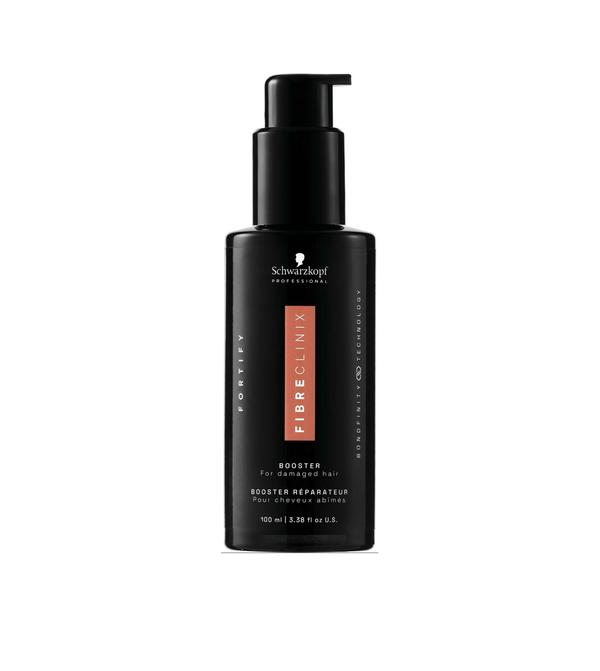SCHWARZKOPF Fiberclinix Fortify Booster For Damaged Hair 100ml شفارتسكوبف ماسك مقوي للشعر يقلل التكسر و يسهل التمشيط 