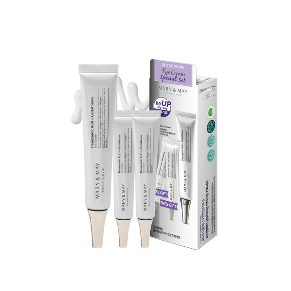 MARY&MAY GLUTATHIONE EYE CREAM SPEACIAL SET  ماري اند مي سيت العناية بمنطقة حول العين 