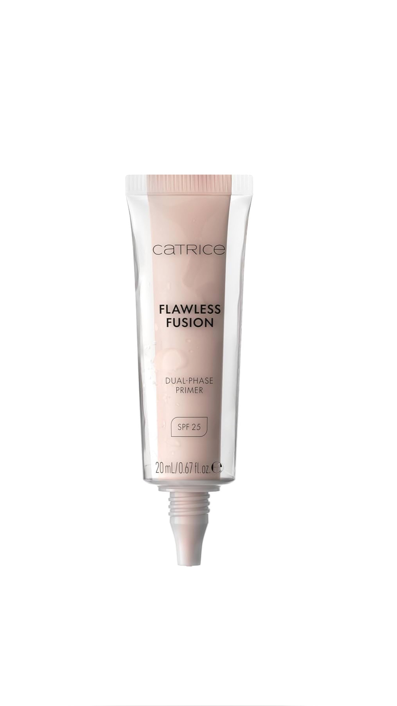 CATRICE FLAWLESS FUSION DUAL-PHASE PRIMER C10 كاترس برايمر ومصحح للون البشرة