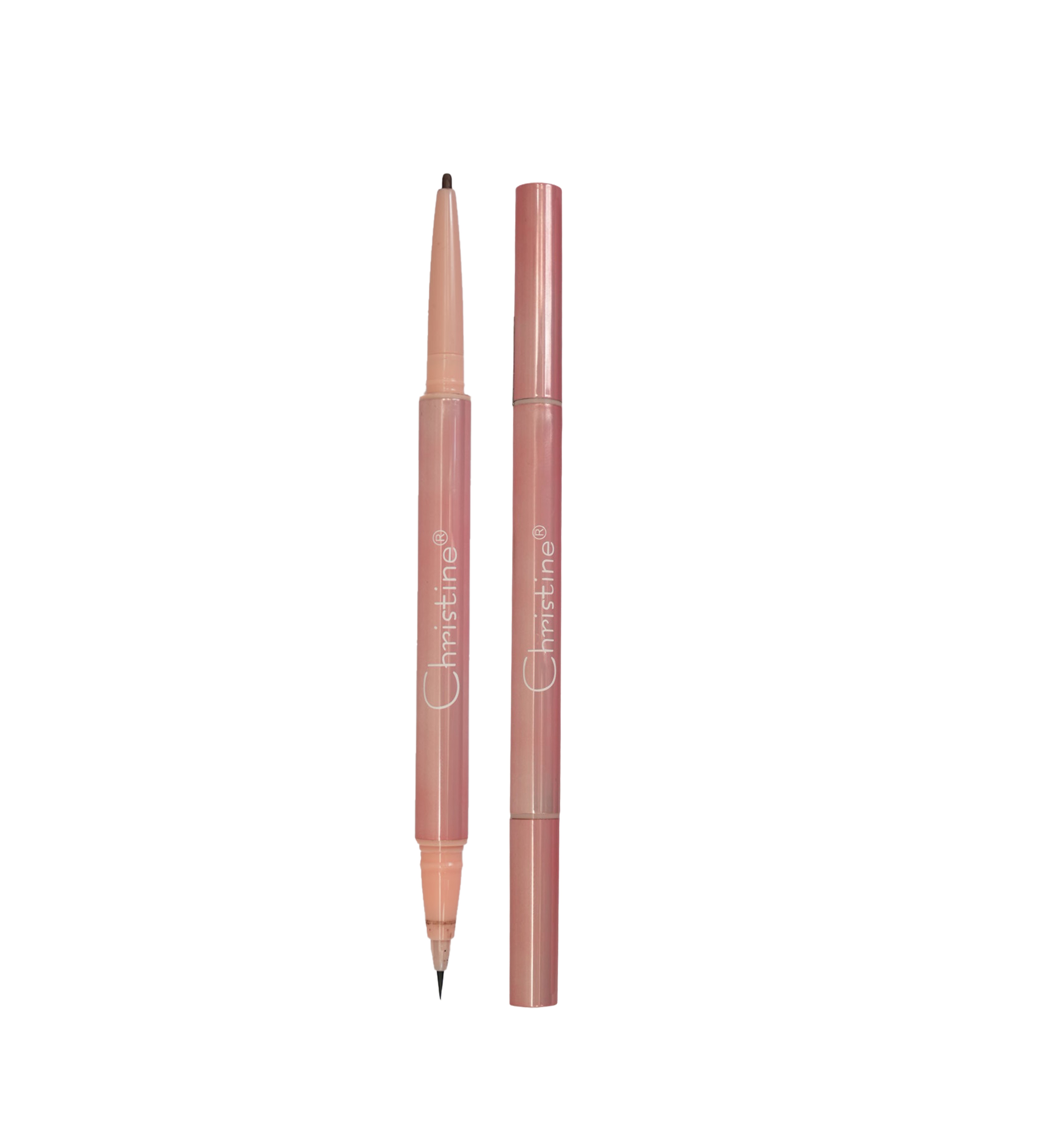 CHRISTINE 2 in 1 Eyeliner & Eyebrow Pencil  كريستين قلم لاينر مزدوج لتحديد العيون الحواجب 