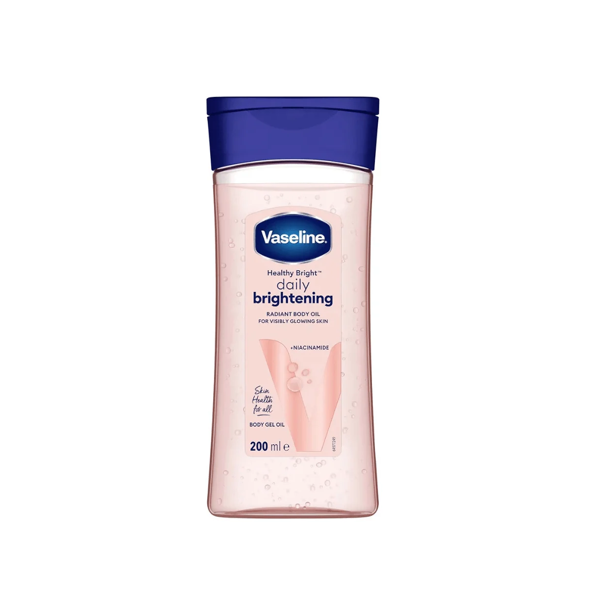 VASELINE daily brightening radiant body oil 200ml فازلين جل زيتي يرطب ويعزز نعومة الجسم
