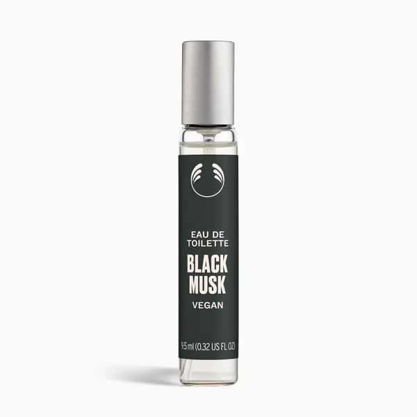 THE BODY SHOP Black Musk Eau De Toilette 9.5ml عطر المسك الأسود للرجال من ذا بدي شوب
