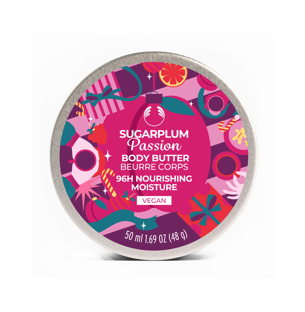 THE BODY SHOP Sugarplum Passion Body Butter 96h Nourishing Moisture 50ml ذا بدي شوب لوشن مرطب للجسم 
