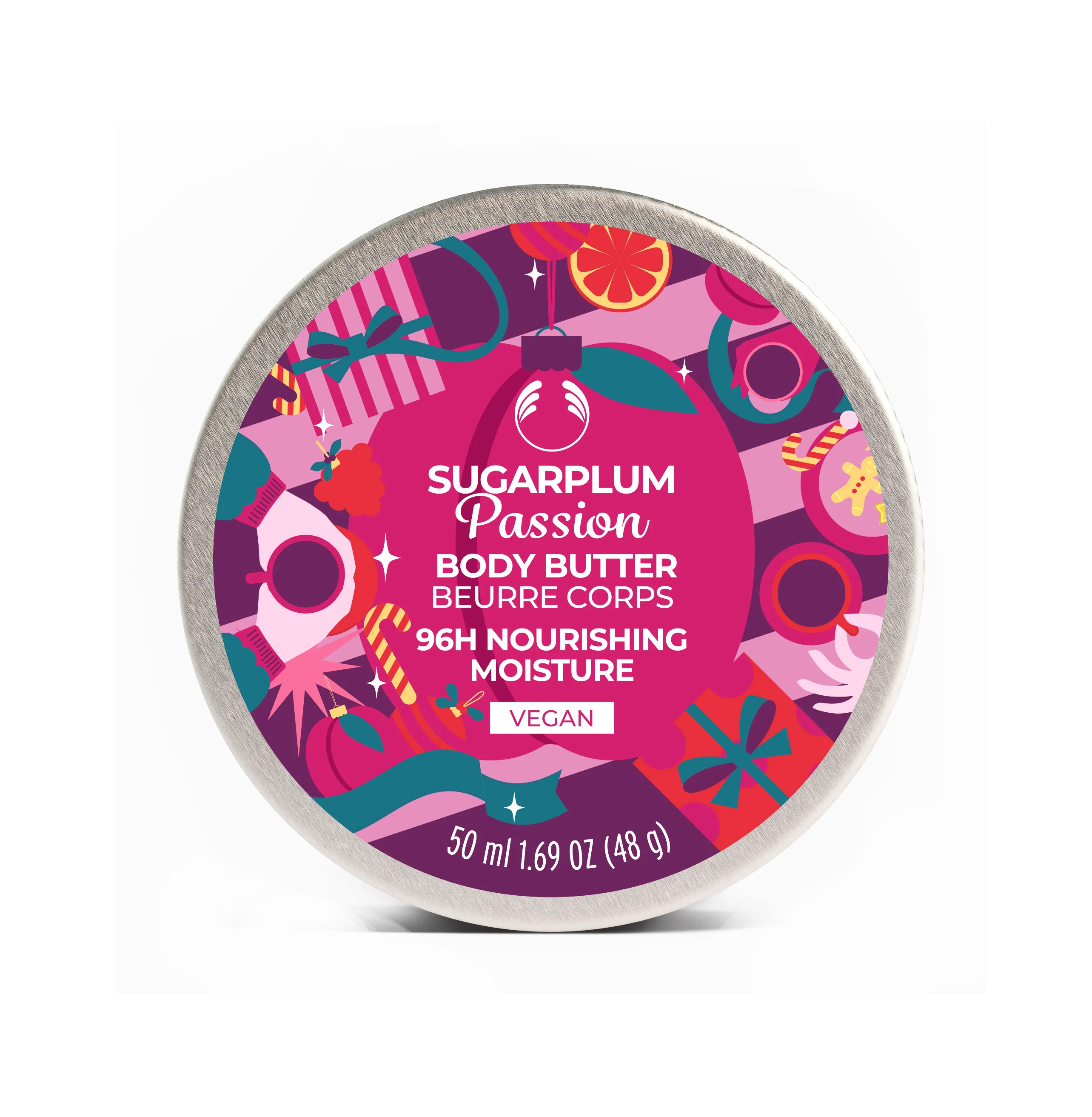 THE BODY SHOP Sugarplum Passion Body Butter 96h Nourishing Moisture 50ml ذا بدي شوب لوشن مرطب للجسم