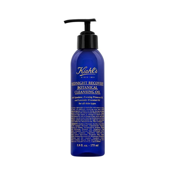 KIEHL’S Midnight Recovery Botanical Cleansing Oil 175ml كيلز غسول زيتي مزيل للميكاب