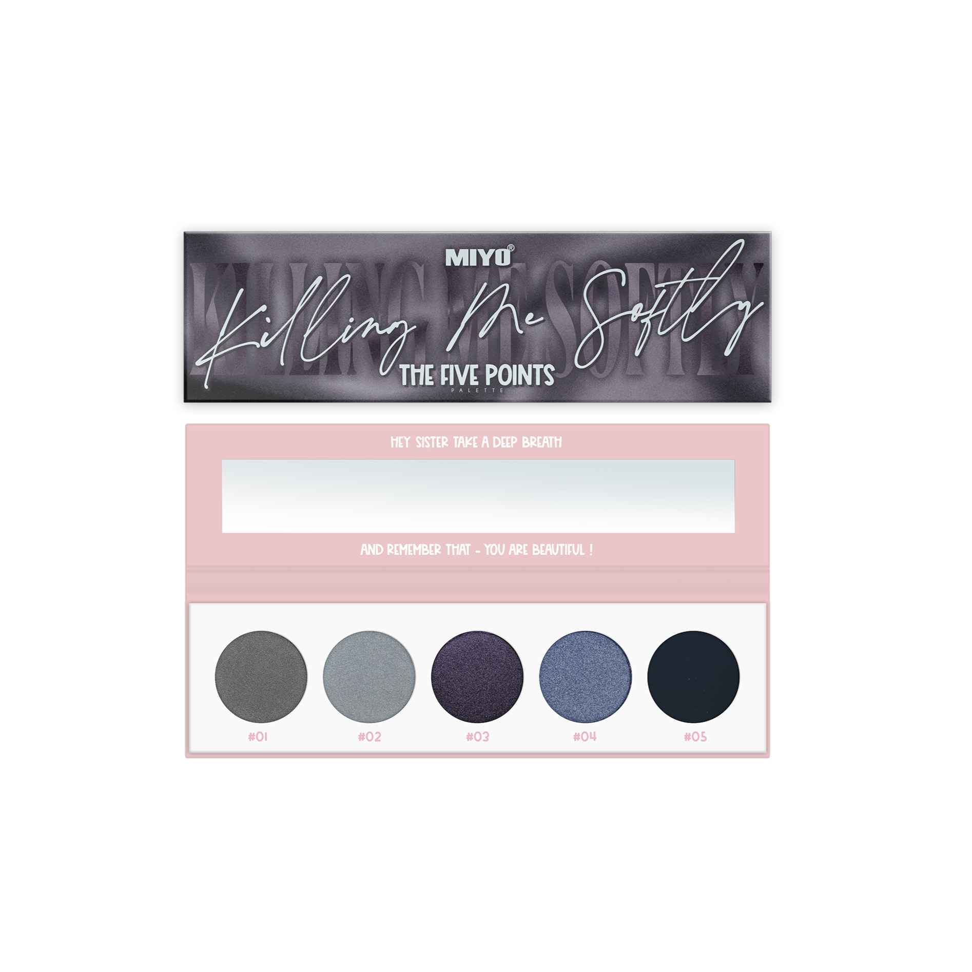 MIYO FIVE POINTS PALETTE - 14 Killing Me Softly ميو باليت ظلال العيون