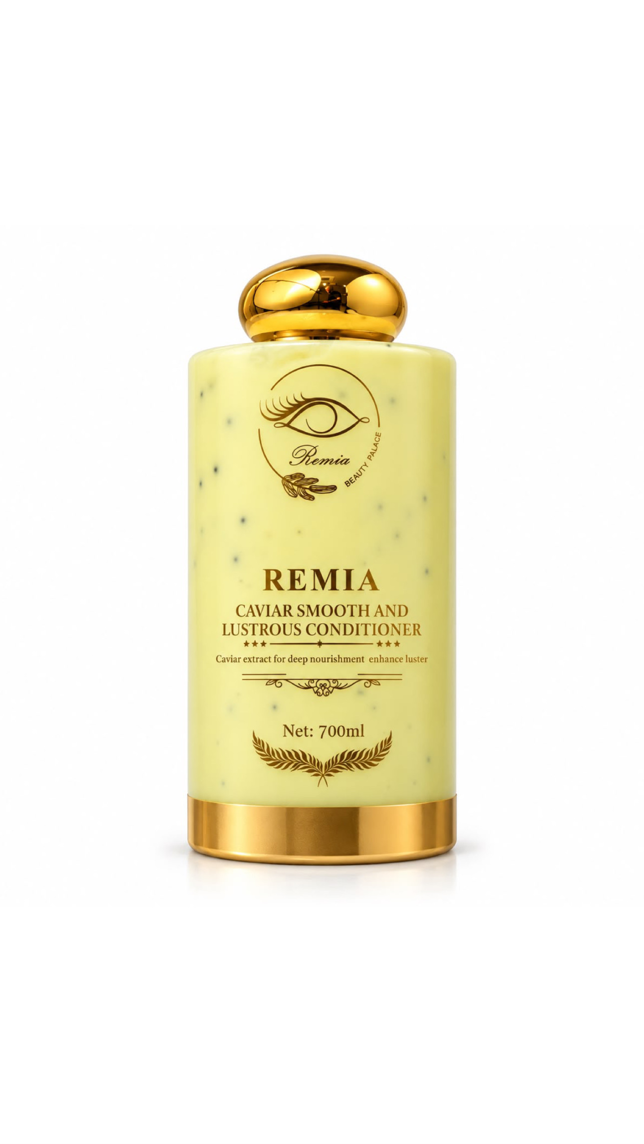REMIA CAVIAR SMOOTH AND LUSTROUS CONDITIONER 700ml ريميا بلسم للشعر بخلاصة الكاڤيار 