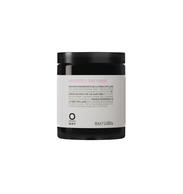 OWAY RebuildM + Hair Mask 160ml اوي ماسك مكثف للشعر  يعزز قوة الشعر وكثافته ومرونته