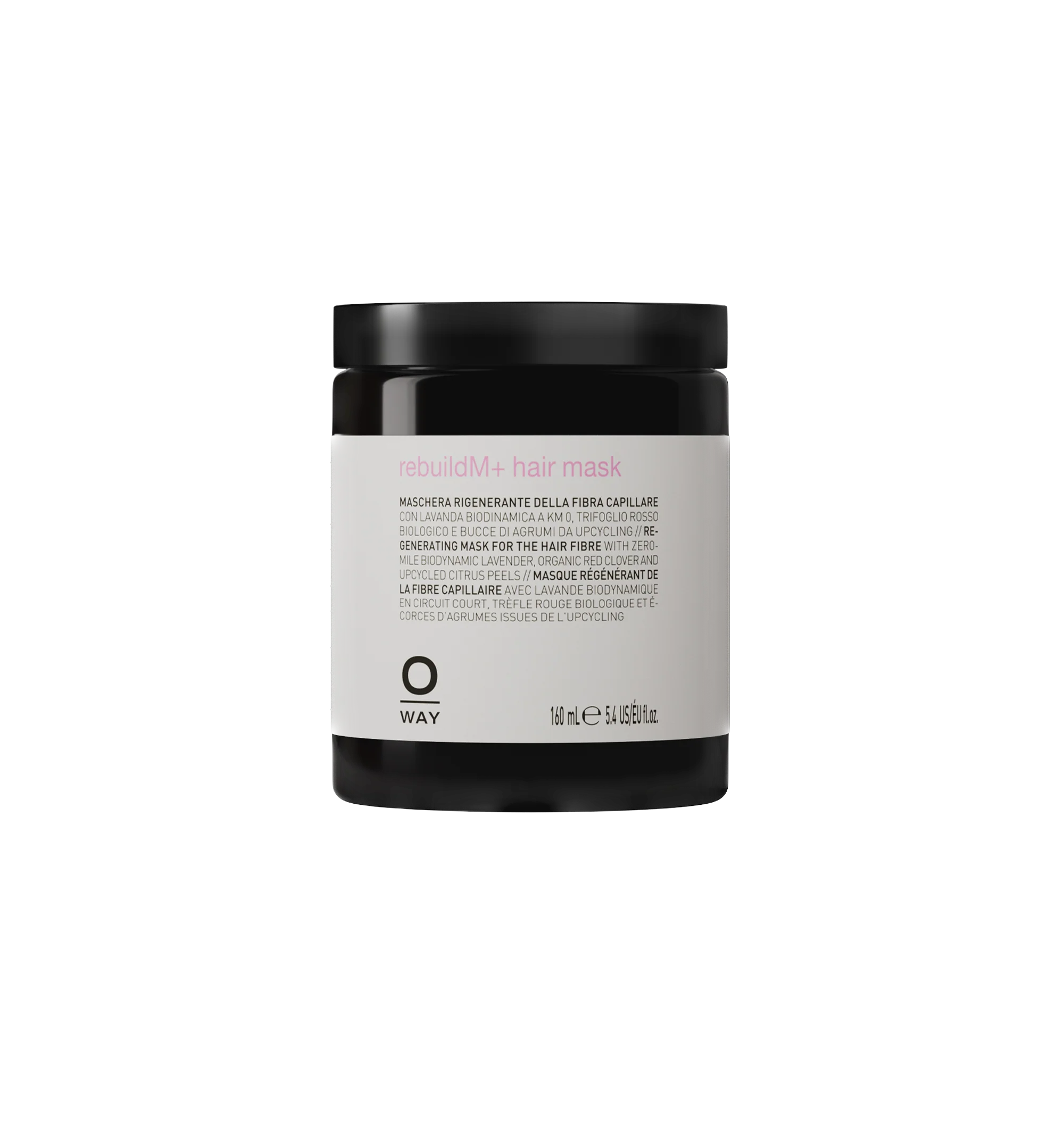 OWAY RebuildM + Hair Mask 160ml اوي ماسك مكثف للشعر  يعزز قوة الشعر وكثافته ومرونته