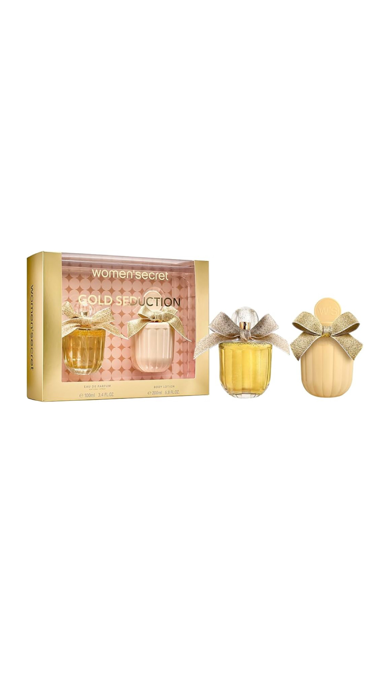 WOMEN'SECRET GOLD SEDUCTION SET 100ml،200ml وِمن سيكريت بگج هدايا للنساء