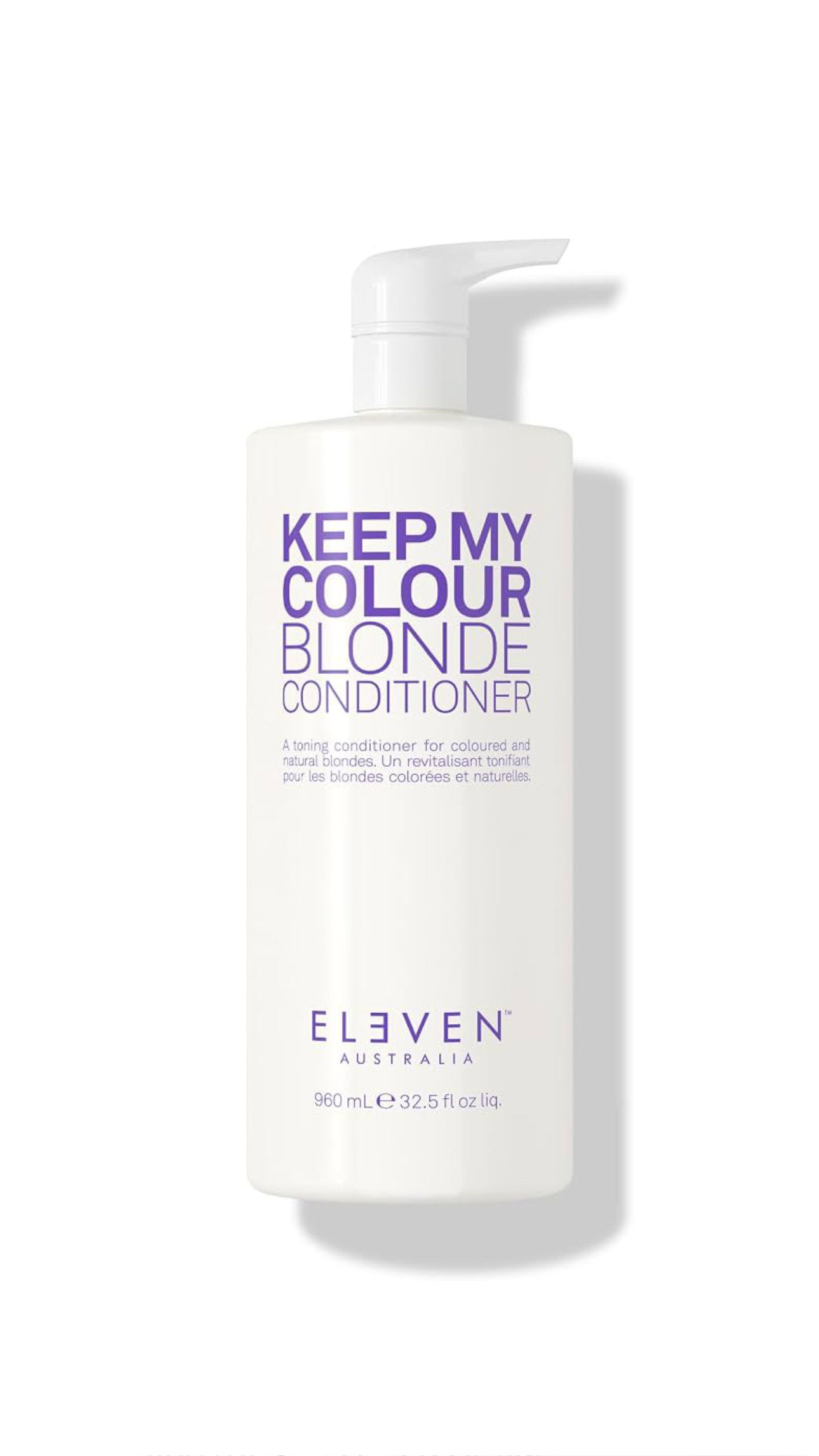 ELEVEN AUSTRALIA KEEP MY COLOUR BLONDE CONDITIONER 960ml إيليڤين بلسم للعناية بالشعر الاشقر المصبوغ والطبيعي