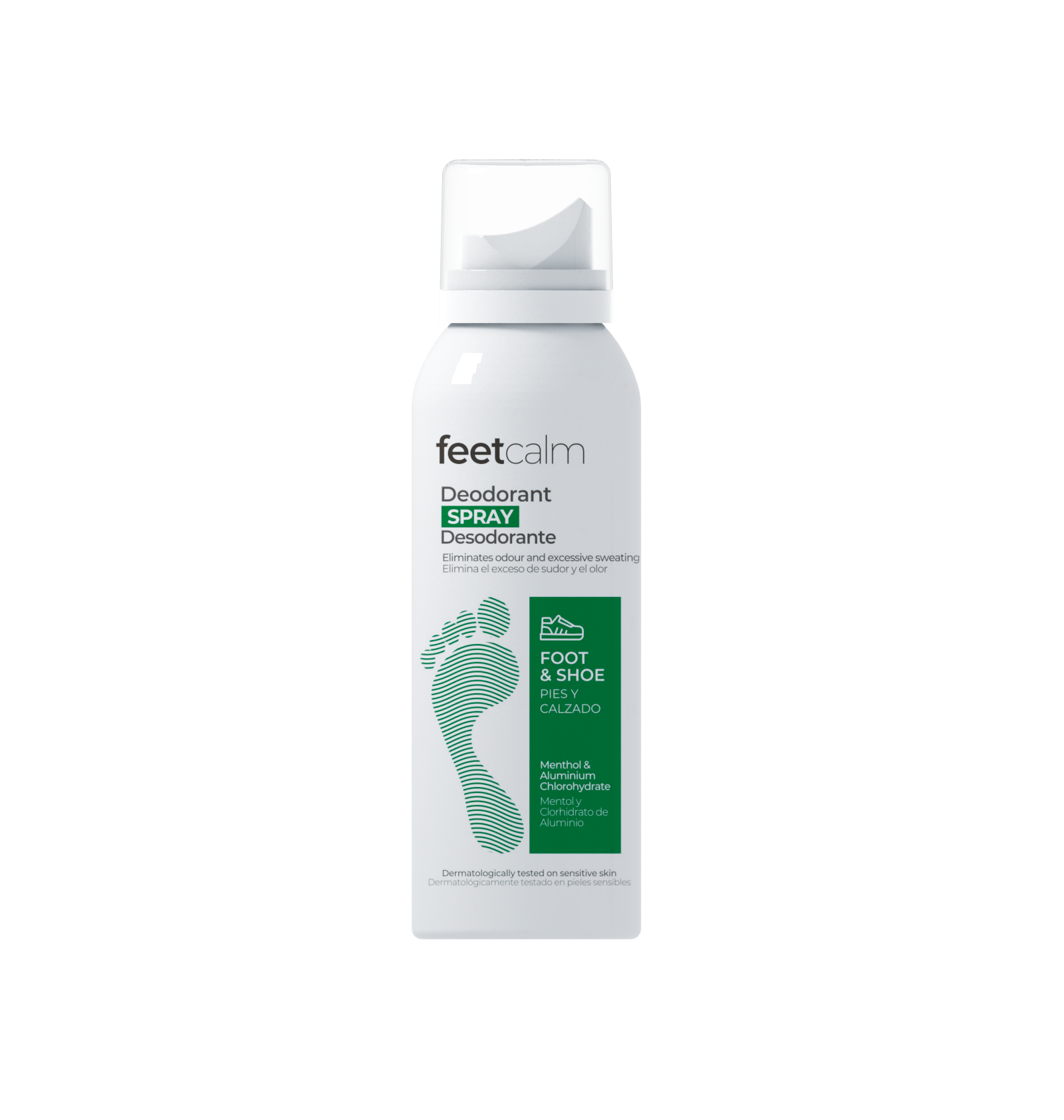 FEET CALM Deodorant Spray For Foot & Shoe 75ml فيت كالم مزيل عرق و روائح للقدمين