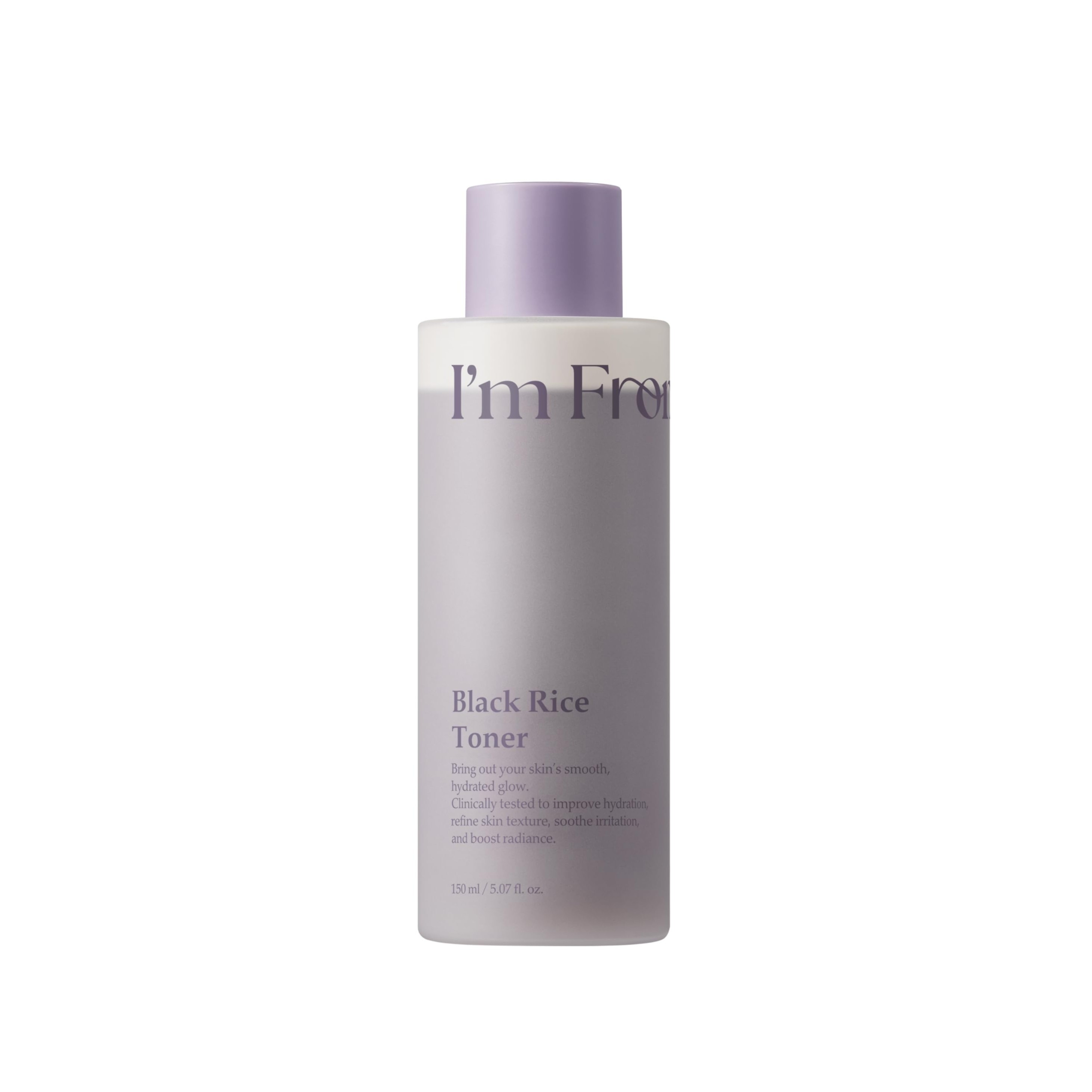 YEOJU KOREA IM'FROM BLACK RICE TONER 150ml تونر مرطب ومهدئ للبشرة غني بمستخلص الأرز الأسود والسيراميد