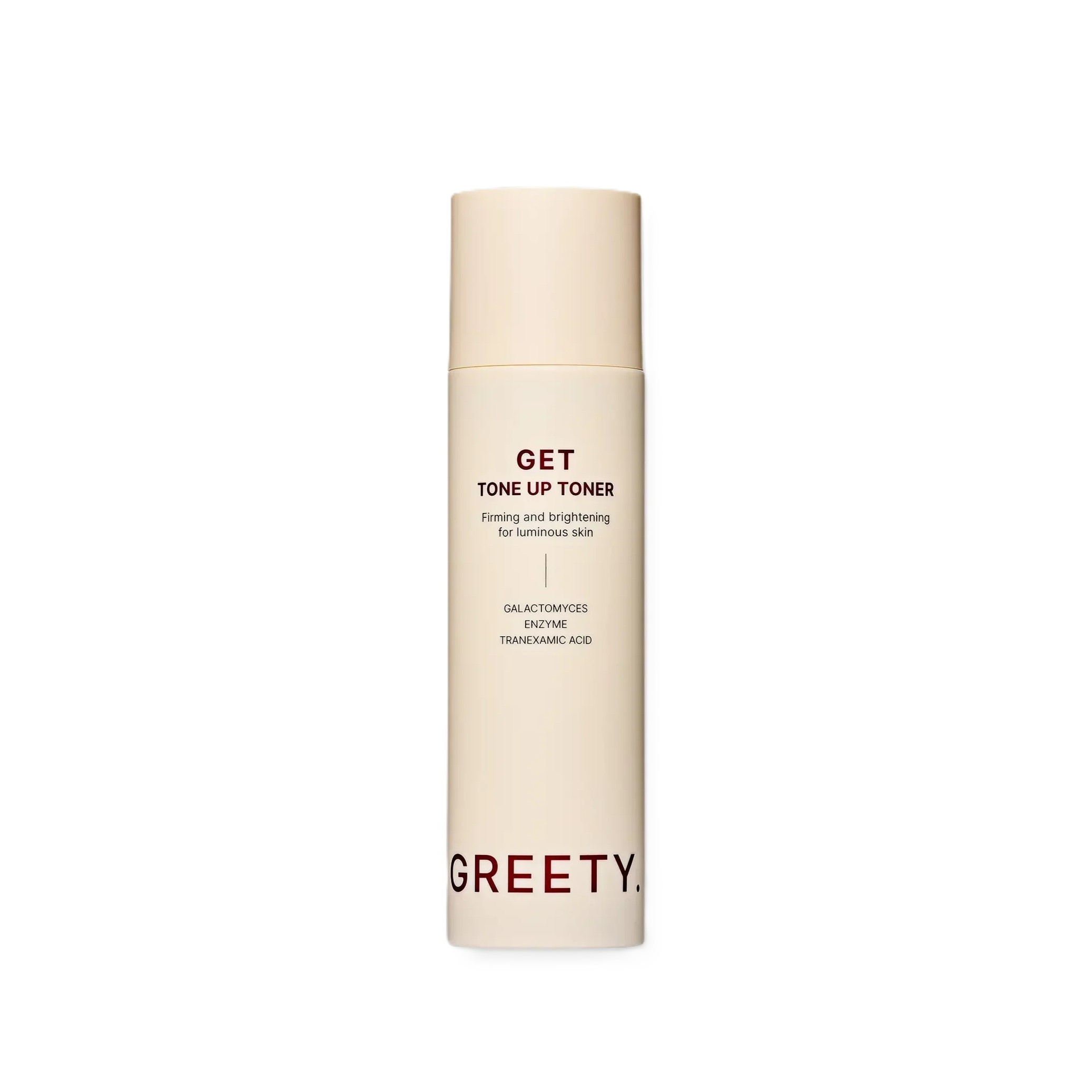 GREETY. GET Tone-Up Toner 150ml  كريتي تونر يعزز الاشراقة ويوحد لون البشرة غني بالنياسيناميد وحمض الترانيكساميك
