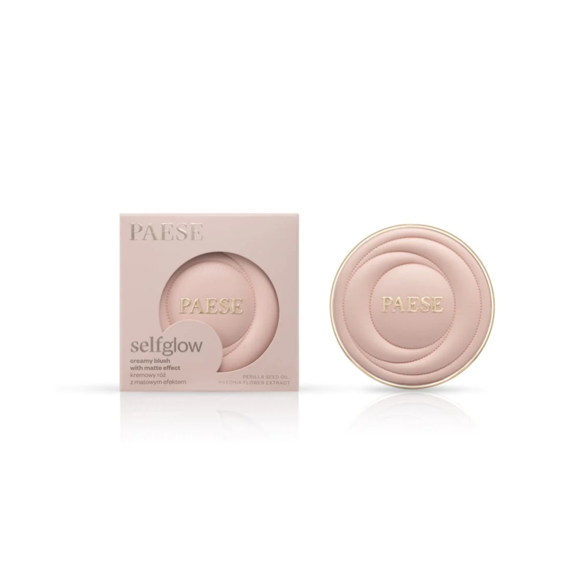 PAESE Selfglow Cream Blush With A Matte Finish  بيز احمر خدود كريمي بلمسة غير لامعة