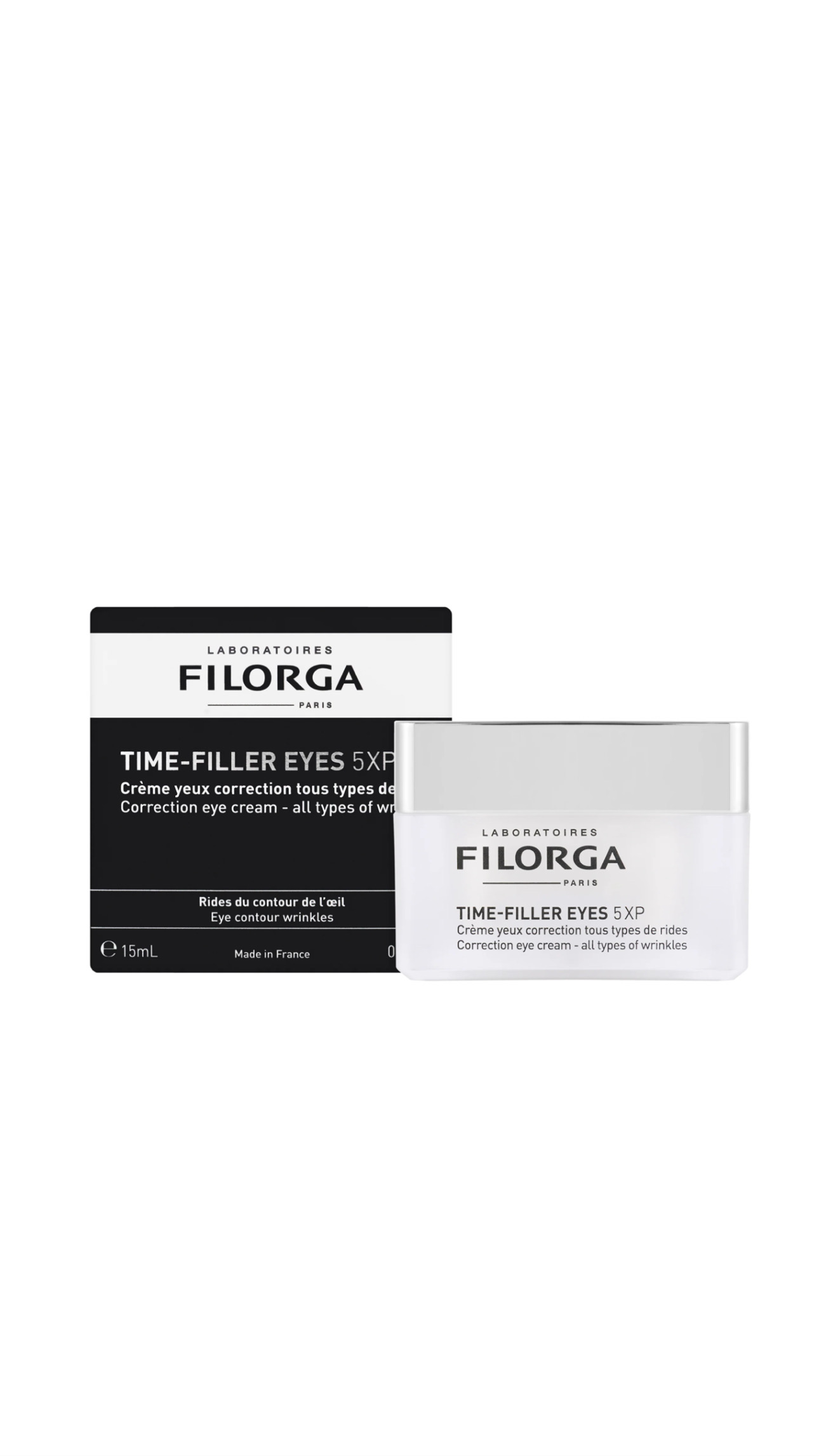 FILORGA TIME-FILLER EYES 5XP CORRECTION EYE CREAM 15ml فيلورگا كريم متطور للعناية بمنطقة حول العين