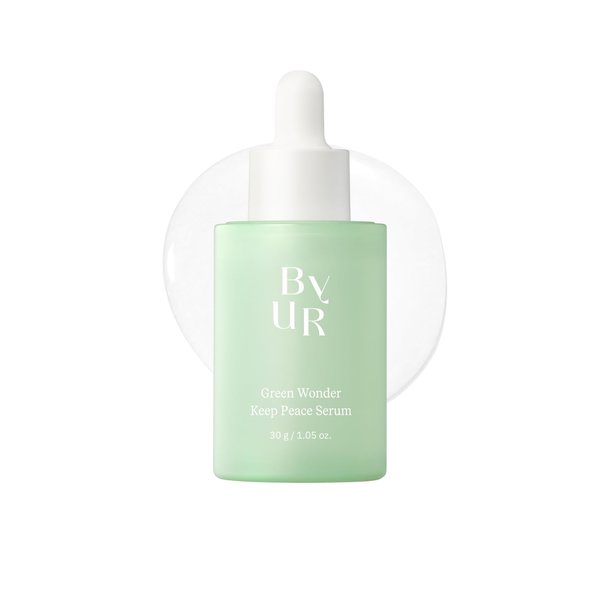 BYUR Green Wonder Keep Peace Serum 30g بايور سيروم مهدئ يرطب بعمق ويعزز حاجز البشرة