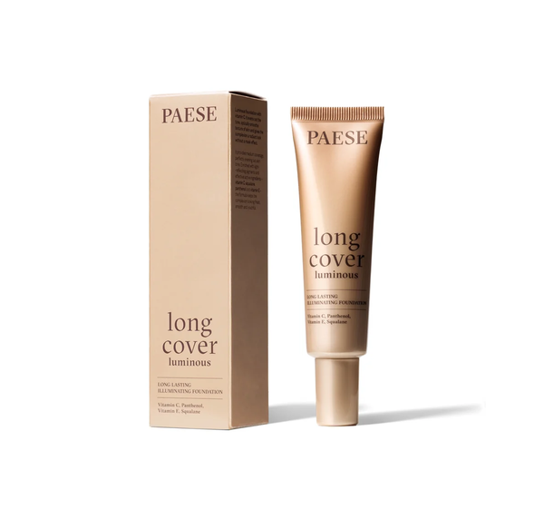 PAESE Long Cover Luminous Foundation 30ml  بيز كريم اساس بلمسة مضيئة