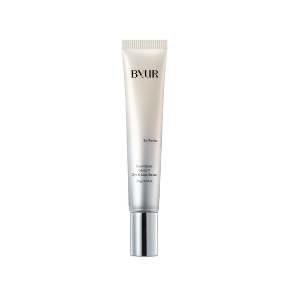BYUR Glow Boost Multi V Eye & Line Serum 15g بايور سيروم مركز  يمنح ترطيباً ومرونةً ويقلل الخطوط والجفاف