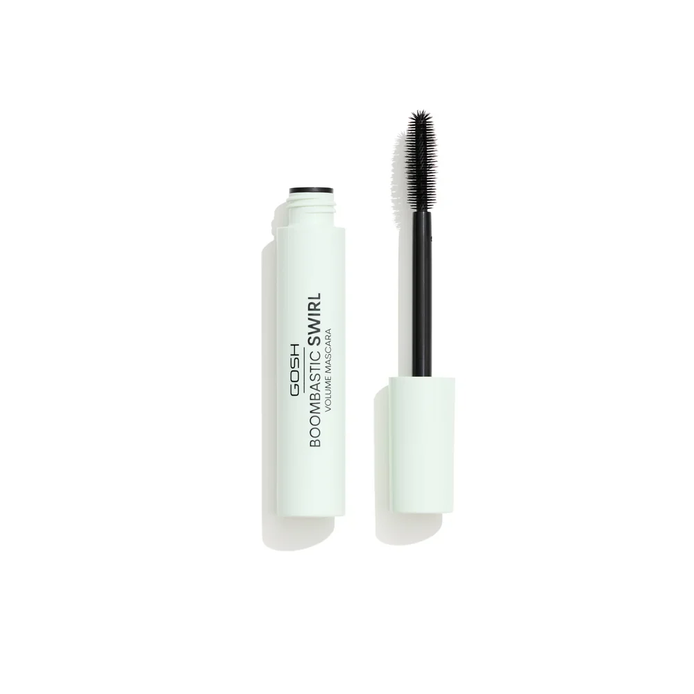GOSH Boombastic Swirl Volume Mascara - 001 Black كوش مسكارا تمنح الرموش كثافة وطولاً