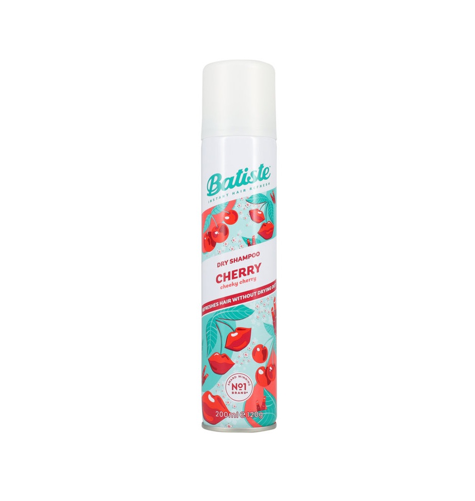 BATISTE Dry Shampoo - Cherry 200ml باتست شامبو جاف برائحة الكرز