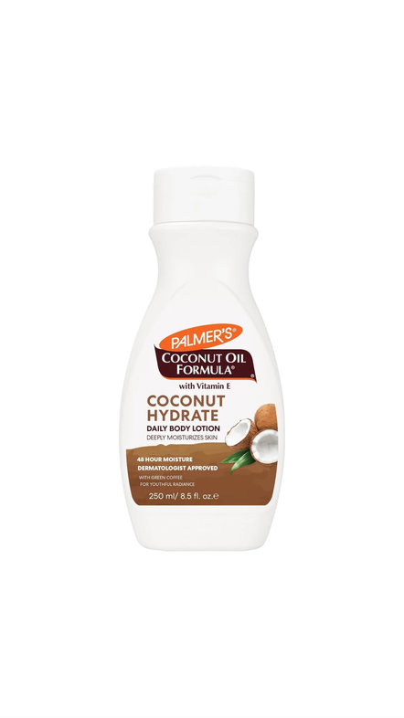 PALMER'S COCONUT OIL FORMULA WITH VITAMIN E COCONUT HYDRATE DAILY BODY LOTION 250ml پالمرز لوشن يومي مرطب للجسم بخلاصة زيت جوز الهند