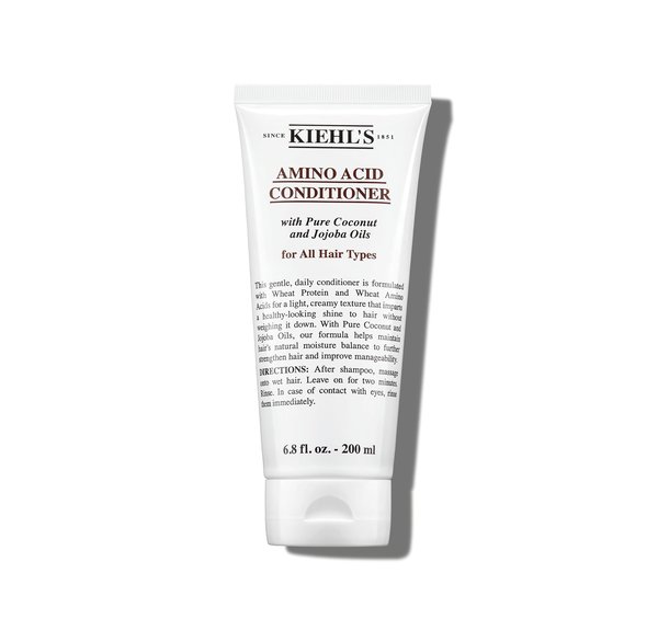 KIEHL'S Amino Acid Conditioner For All Hair Types 200ml كيلز بلسم بزيوت جوز الهند والجوجوبا يرطب الشعر ويقويه ويمنحه لمعانًا