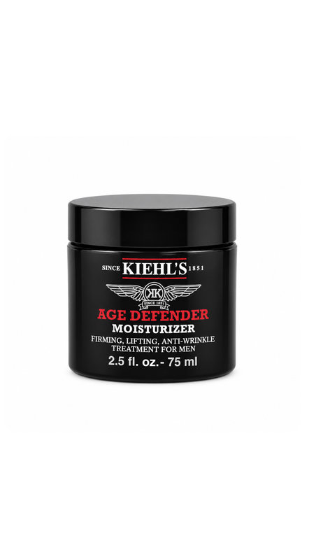 KIEHL'S AGE DEFENDER MOISTURIZER FIRMING, LIFTING, ANTI-WRINKLE TREATMENT FOR MEN 75ml كيلز كريم مرطب ومعالج لبشرة الرجال