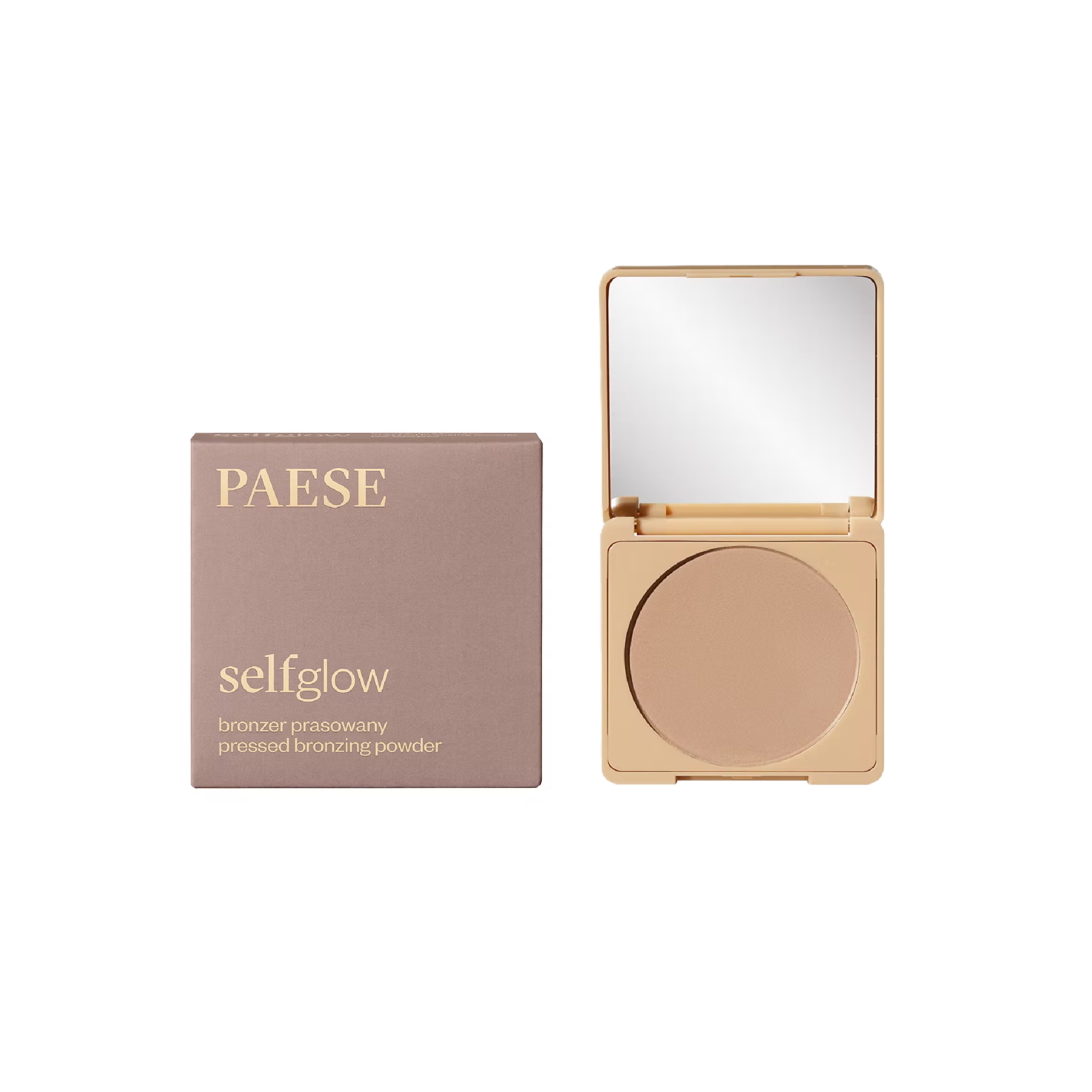 PAESE SELFGLOW Pressed Bronzing Powder 10g  بيز برونزر باودر مضغوط