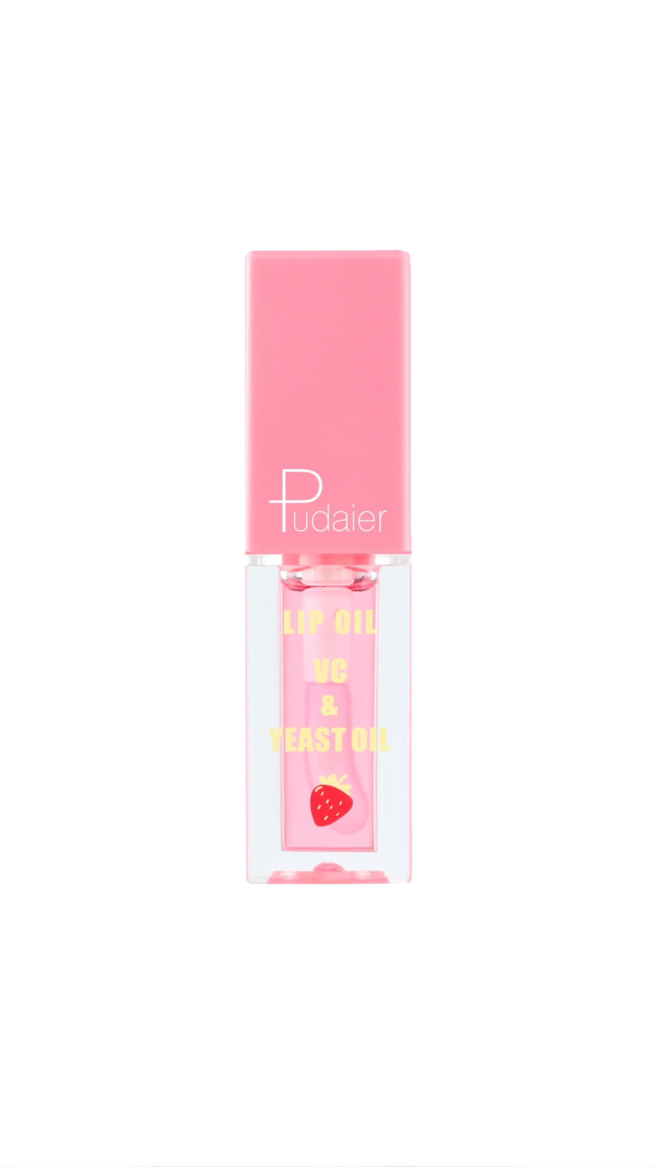 PUDAIER LIP OIL VC & YEAST OIL - Strawberry پوداير زيت مغذي ومرطب للشفاه