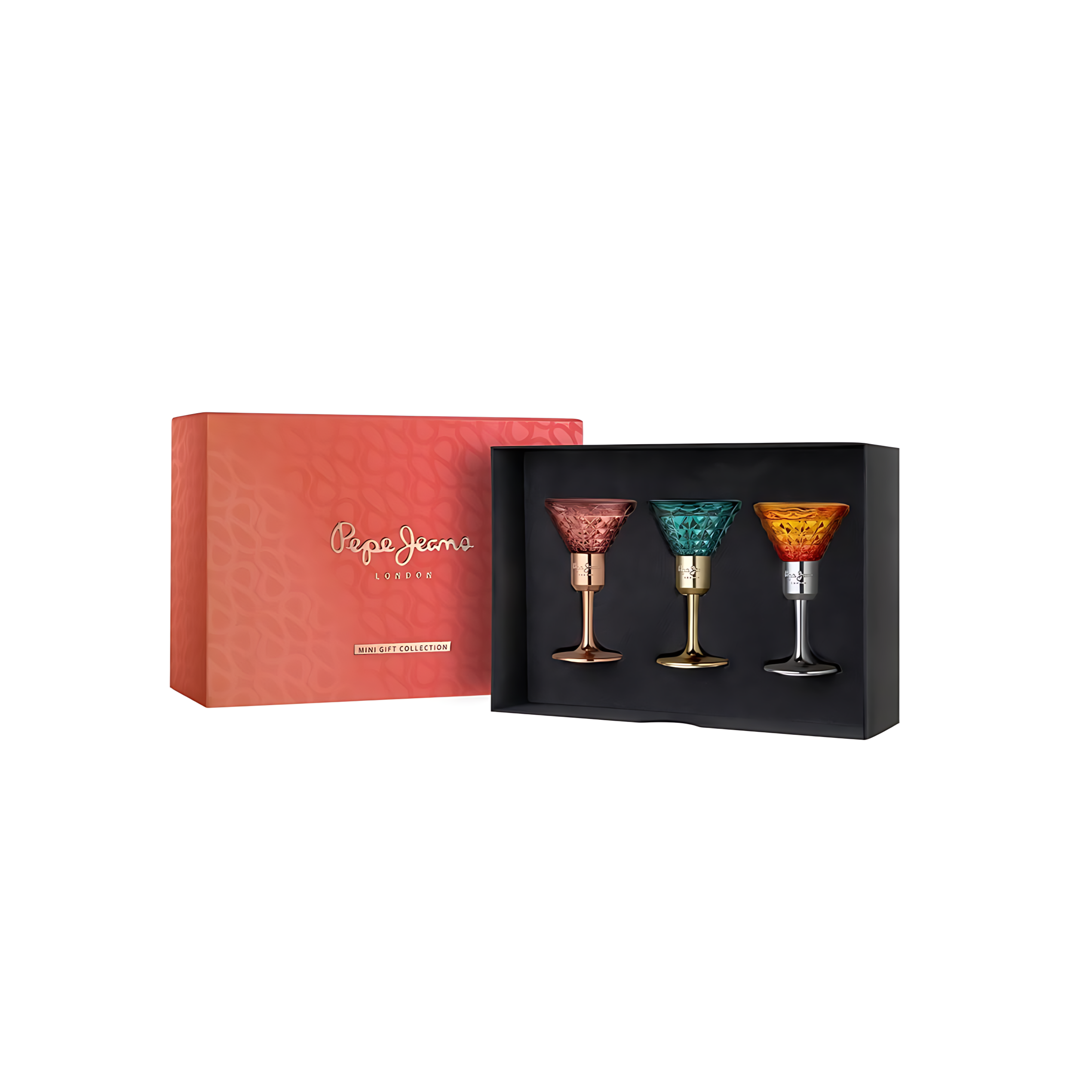 PEPE JEANS LONDON Mini Gift Collection for Women Eau de Parfum Gift Set (3x15ml) بيبي جينز مجموعة هدايا للنساء