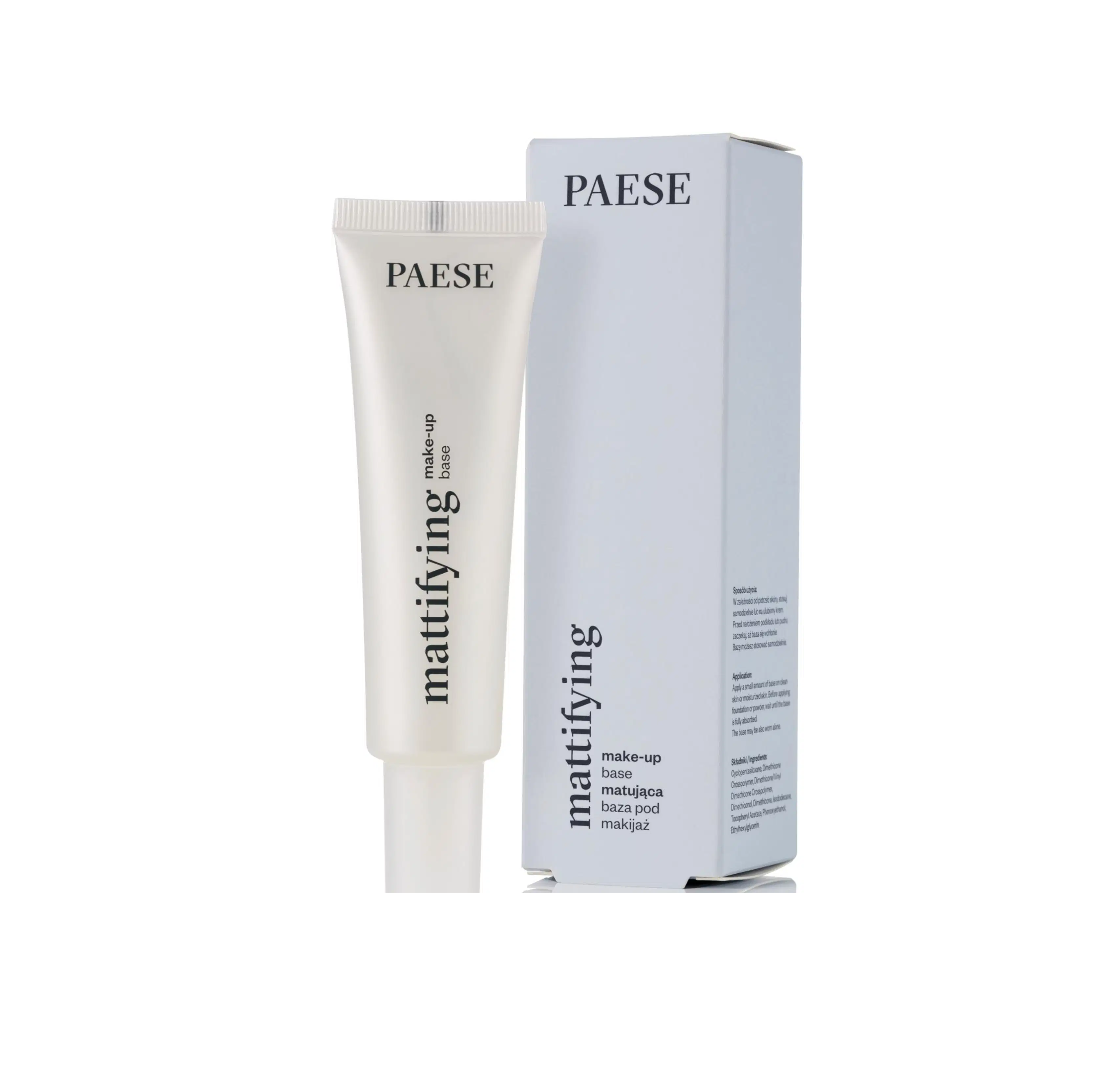 PAESE Mattifying Make-up Base Primer 30ml بيز برايمر كريمي ينعم البشرة ويوحد لونها ويرطبها