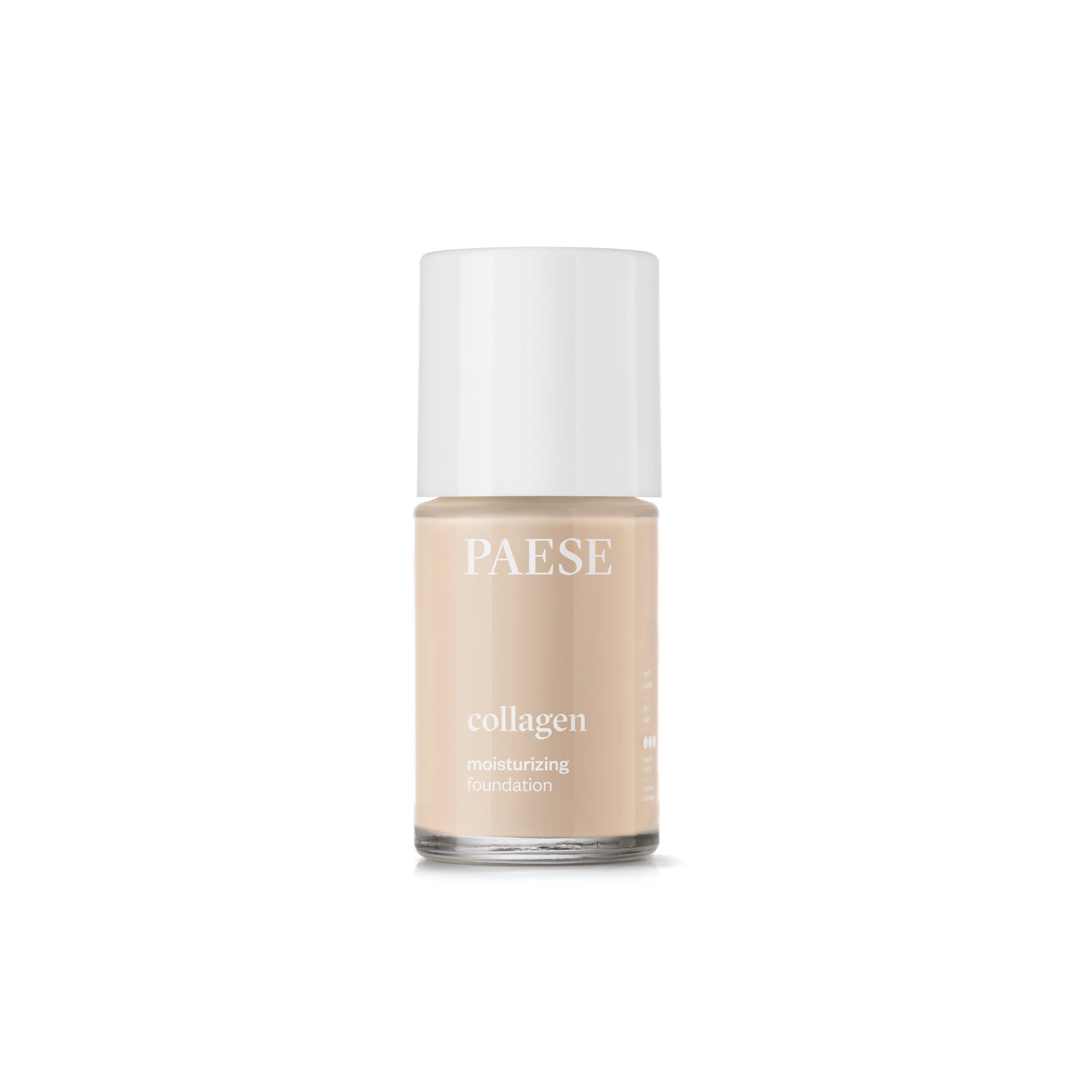 PAESE Collagen Moisturizing Foundation بايزي كريم اساس مرطب للبشرة غني بالكولاجين