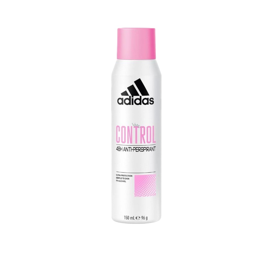 ADIDAS Control 48h AntiPerspirant Spray 48h 150ml أديداس مزيل العرق يمنح رائحة منعشة تدوم 48 ساعة
