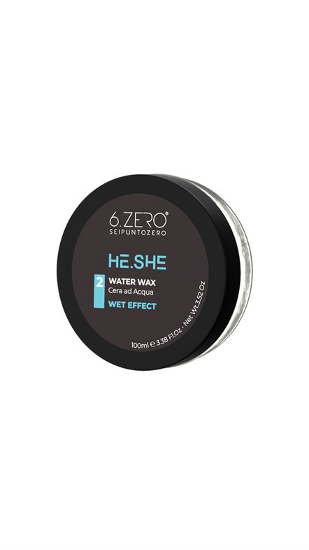 6ZERO HE.SHE WATER WAX WET EFFECT 100ml زيرو واكس لامع لتصفيف وتثبيت الشعر