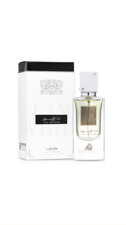 LATTAFA ANA ABIYEDH I AM WHITE EAU DE PARFUM 60ml لطافة انا الابيض عطر  للجنسين