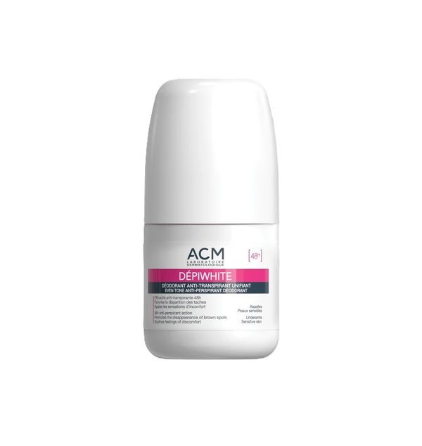 ACM Dépiwhite Deodorant Anti-Transpirant Unifiant 50ml اي سي ام مزيل عرق يوحّد لون البشرة ويمنح حماية تدوم 48 ساعة